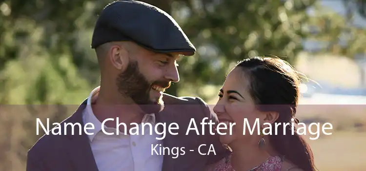 Name Change After Marriage Kings - CA