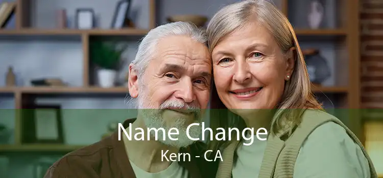 Name Change Kern - CA