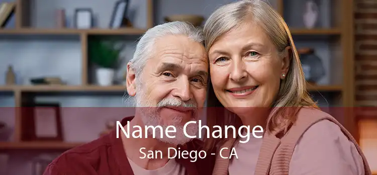 Name Change San Diego - CA
